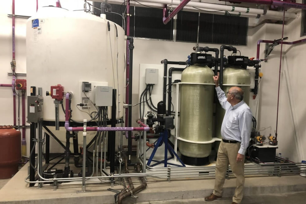SFSU Mashouf Wellness Center Wahaso greywater recycling project