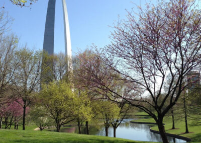 St. Louis Gateway Arch Park – Luther Ely Smith Square, St. Louis, MO
