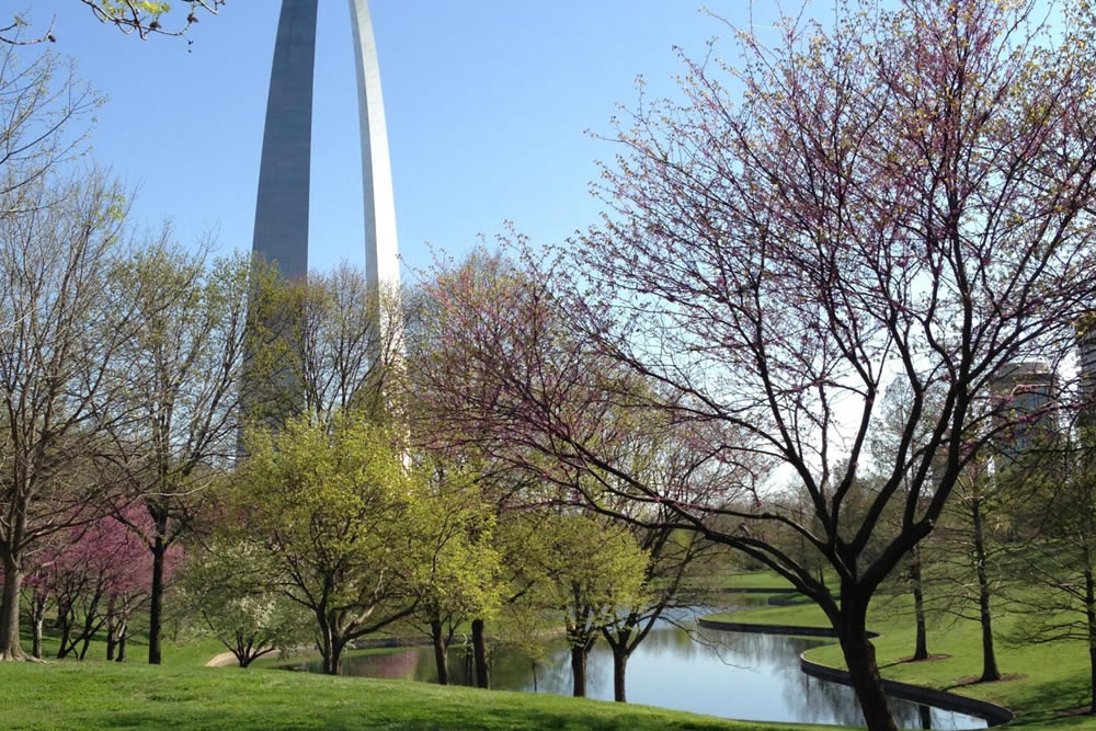 St. Louis Gateway Arch Park – Luther Ely Smith Square, St. Louis, MO
